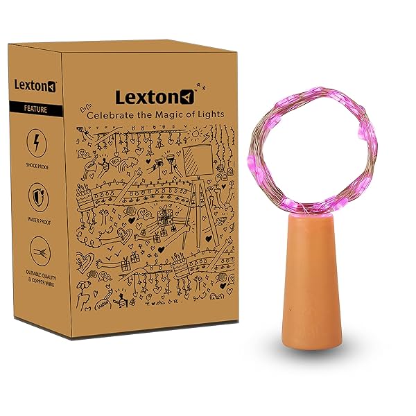 Image of Lexton Cork Light | Bottle Light 