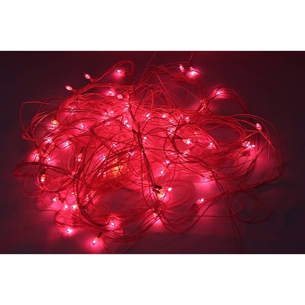 Image of Lexton Decorative 3 Meter Rice Light (Pink, Pack of 2)