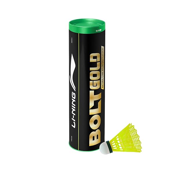 Image of Li-Ning Bolt Gold Badminton Shuttlecock