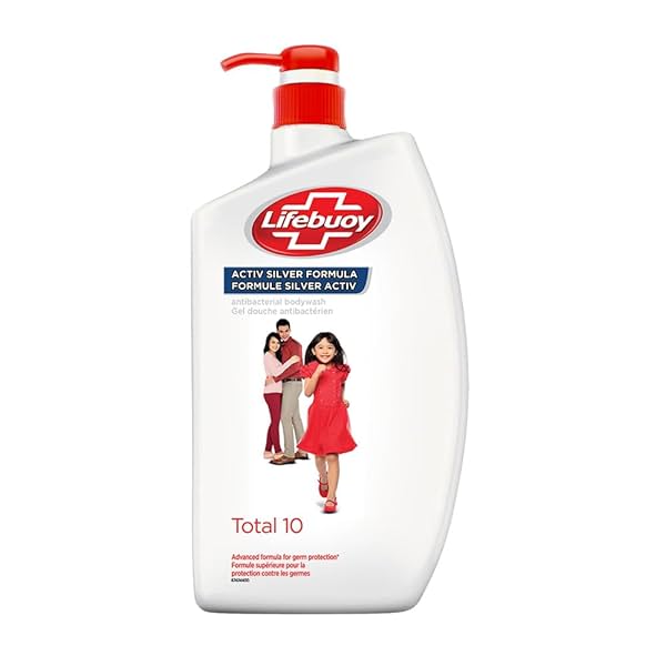 Image of Lifebuoy Body Wash Total10, 1l | Advanced Germ Protection And Cleanliness