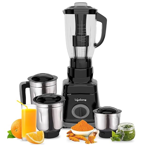 Image of Lifelong 4-Jar Juicer Mixer Grinder 750W