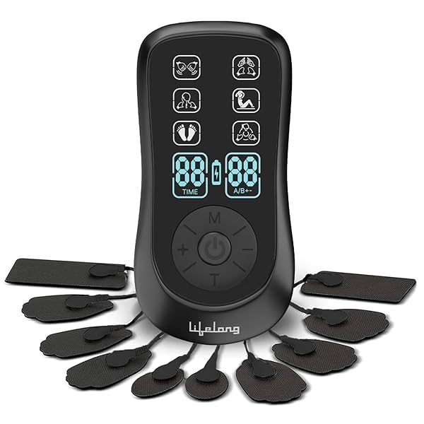 Image of Lifelong Dual Channel TENS Machine | Body Massager Machine for Pain Relief 