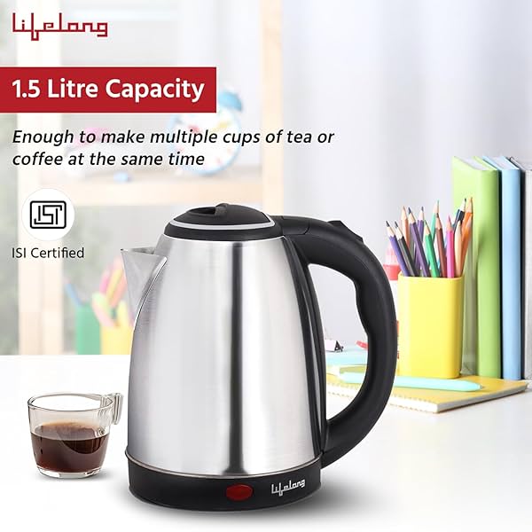 Image of Lifelong ISI Certified Electric Kettle 1.5L