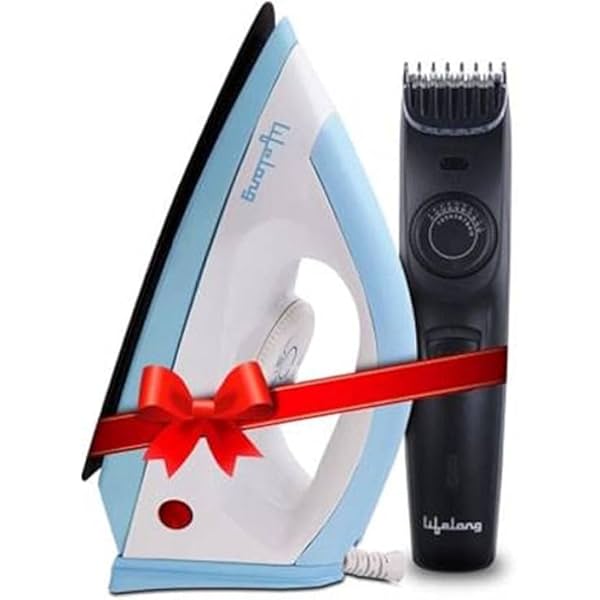 Image of Lifelong LLCMB01 1100 W Dry Iron with Men's Trimmer