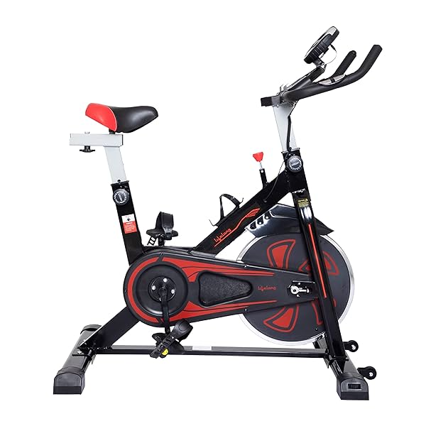 Image of Lifelong LLF45 Fit Pro Spin Fitness Bike with 6Kg Flywheel, Adjustable Resistance