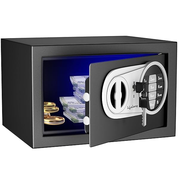 Image of Lifelong LLHSL03 8.6Litres Home Safe Electronic Locker with LED Light |.