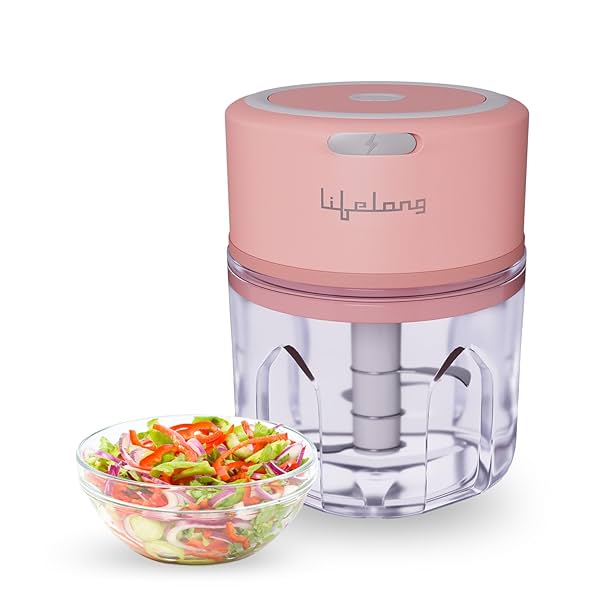 Image of Lifelong LLWC03 USB Rechargeable Wireless Electric Chopper