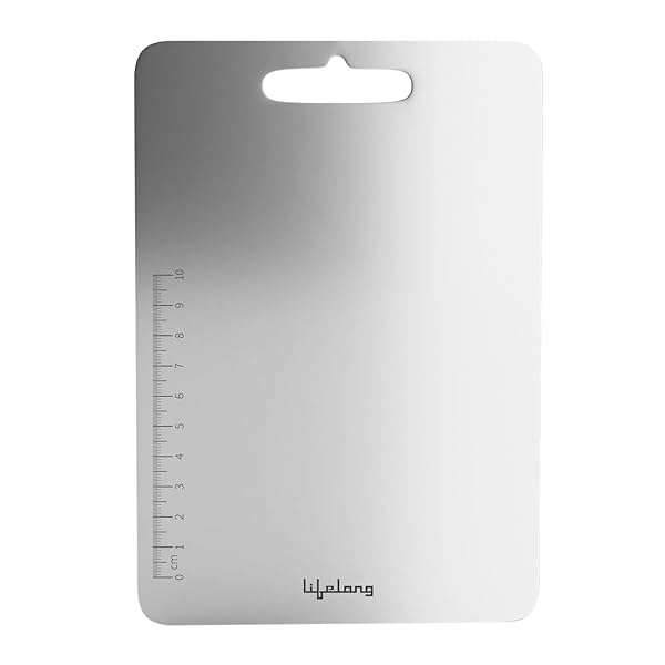 Image of Lifelong Stainless Steel Chopping Board