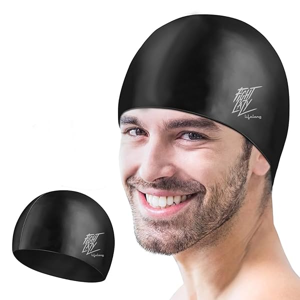 Image of Lifelong Swimming Cap for Men & Women- Swim Hair Caps