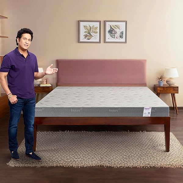 Image of Livpure Smart Ortho CURVX Memory with S-Shaped HR Foam Mattress|