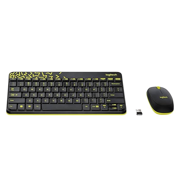 Image of Logitech MK240 Nano Wireless USB Keyboard and Mouse 