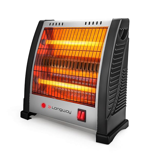 Image of Longway Blaze 2 Rod 800 Watt Halogen Room Heater