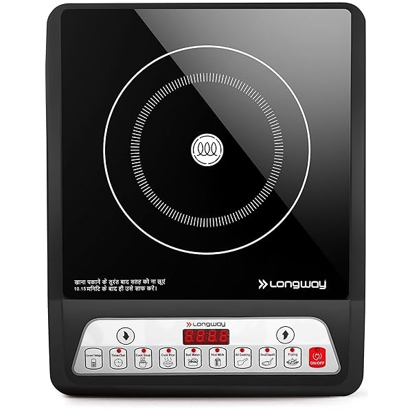 Image of Longway Elite Plus IC 2000 Watt Induction Cooktop with Auto Shut-Off