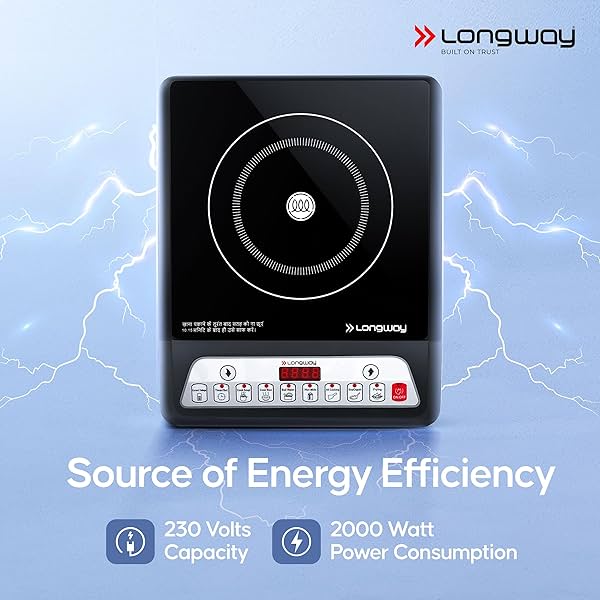 Image of Longway Elite Plus IC 2000 Watt Induction Cooktop