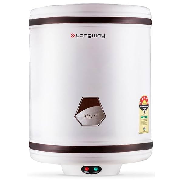 Image of Longway Hotplus 10 Ltr 5 Star Rated Automatic Instant Water Heater for Home, Water Geyser, Water Heater