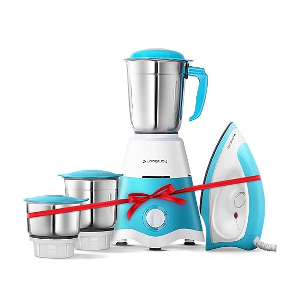 Image of Longway Super Dlx 700 W Mixer Grinder with 3 Jars