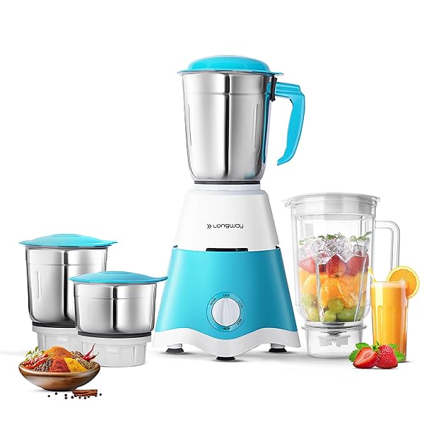 Image of Longway Super Dlx 750 Watt Juicer Mixer Grinder