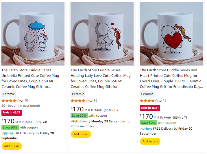 Image of Loot : Apply 50% Coupon for Mug