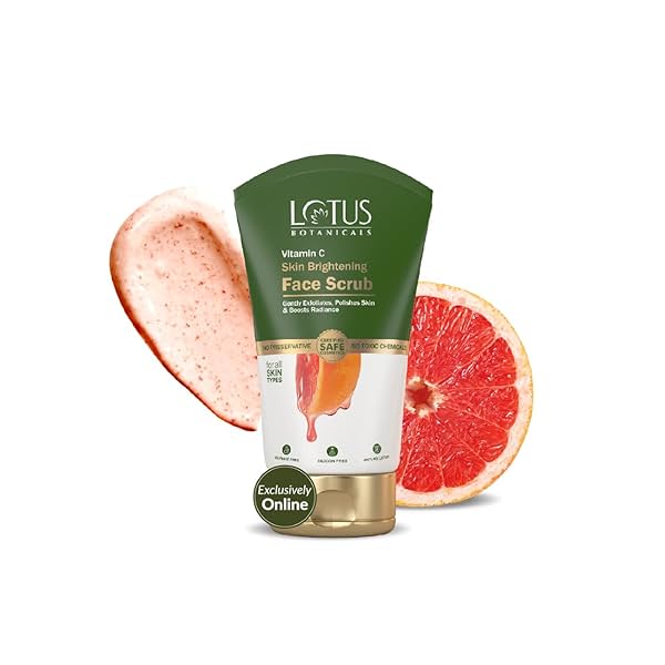 Image of Lotus Botanicals Skin Brightening Face Scrub