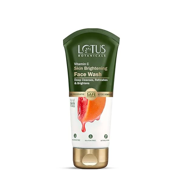 Image of Lotus Botanicals Skin Brightening Face Wash