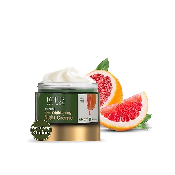 Image of Lotus Botanicals Vitamin C Skin Brightening Night Creme 