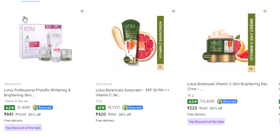 Image of Lotus Botanicals up to 70% Discount 