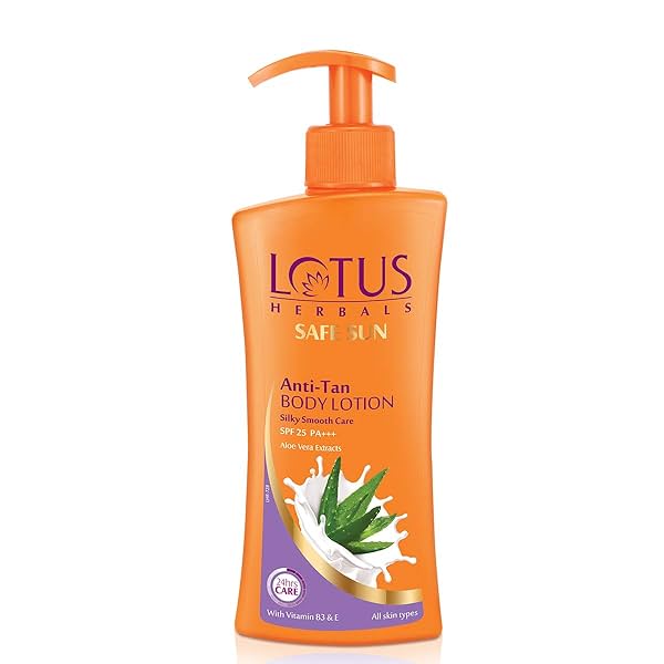 Image of Lotus Herbals Safe Sun Anti Tan Body Lotion