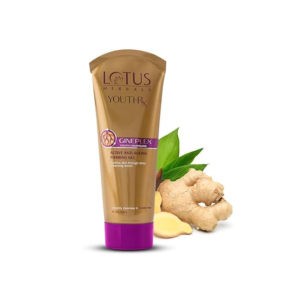 Image of Lotus Herbals YouthRx Anti Ageing Foaming Gel Face Wash 50g