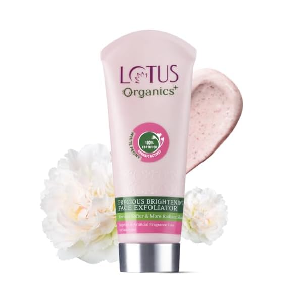 Image of Lotus Organics+ Precious Brightening Face Exfoliator 