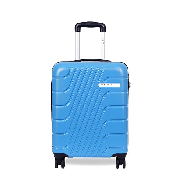 Image of Luggero- Eternal Light-Weight & Durable Polycarbonate Sky Blue Unisex Hard Luggage