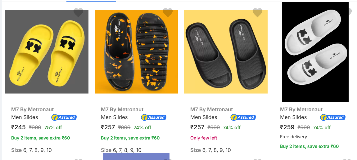 Image of M7 By Metronaut Men Footwear at ₹299