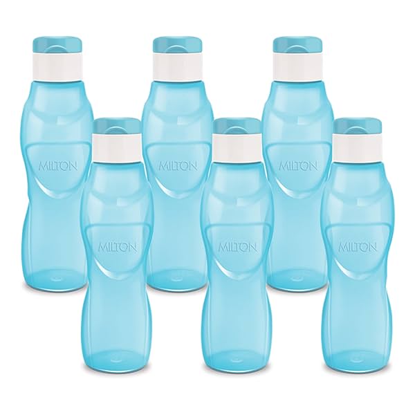 Image of MILTON Ace Flip Plastic Water Bottle Set of 6