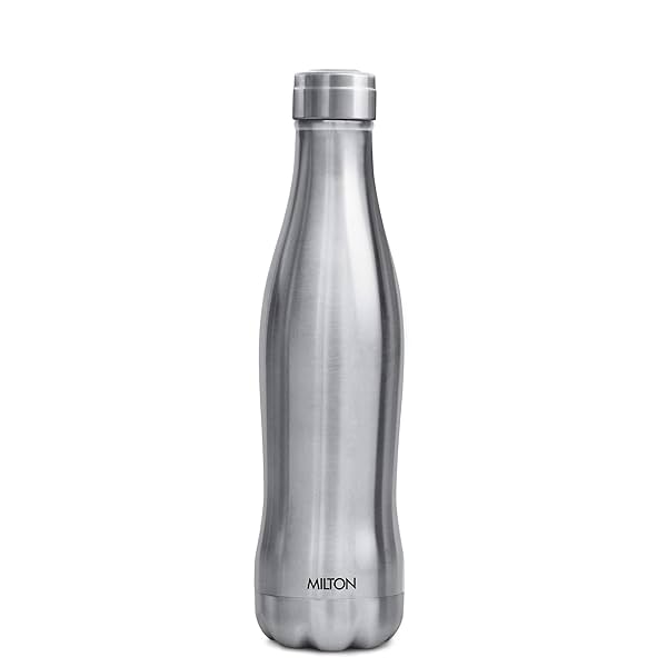 Image of MILTON Duke 750 Thermosteel Hot & Cold Water Bottle, 620 ml, Silver