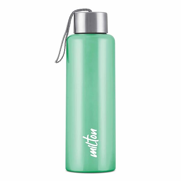 Image of MILTON Glim 1000 Stainless Steel Water Bottle, 920 ml, Aqua Green