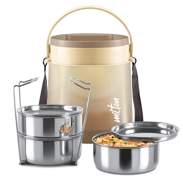 Image of MILTON Gradient Tiffin 3 Stainless Steel 