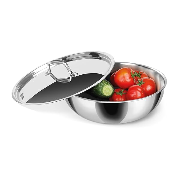 Image of MILTON Pro cook Triply Stainless Steel Tasla