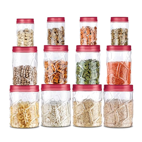 Image of MILTON Vitro Airtight Plastic Containers for Kitchen Storage