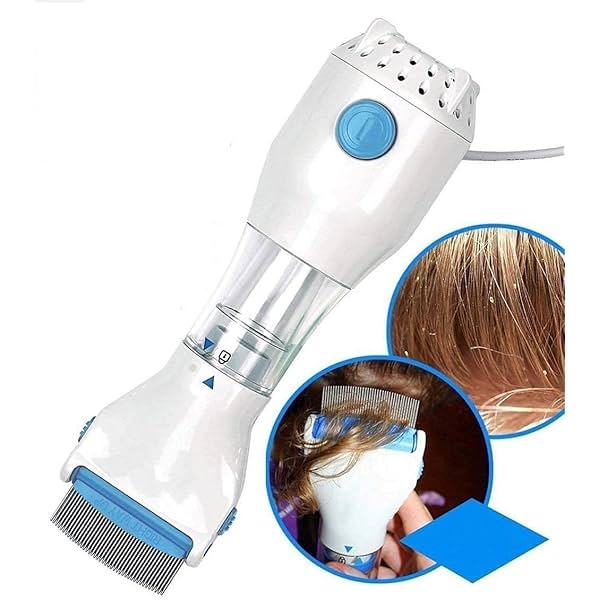 Image of MOYESTA Electrical Chemical Free Head Lice Treatment Removal Comb Head