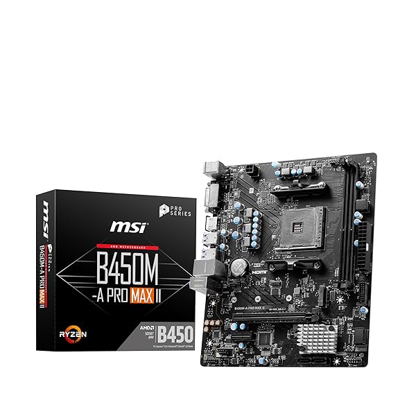 Image of MSI B450M-A PRO MAX II Motherboard