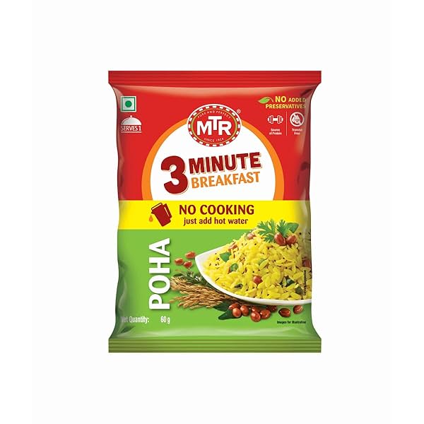 Image of MTR 3 Mins Breakfast Poha Pouch 60 Gram