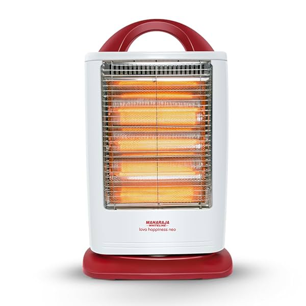 Image of Maharaja Whiteline Lava Neo 1200-Watts Halogen Heater 