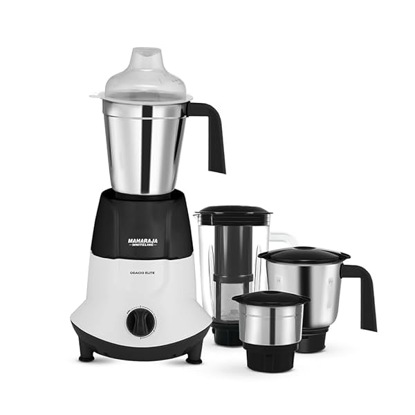 Image of Maharaja Whiteline Odacio Elite Mixer Grinder With 4 Jars | 750 Watt | 20,000 RMP Motor | 