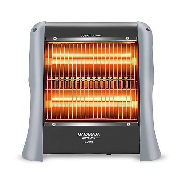 Image of Maharaja Whiteline Quato Neo 800 Watts Quartz Heater | 2 Heat Setting |