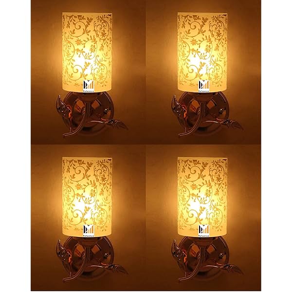 Image of Mahganya Antique Handmade Light Lamp Set of 2 (pack4)