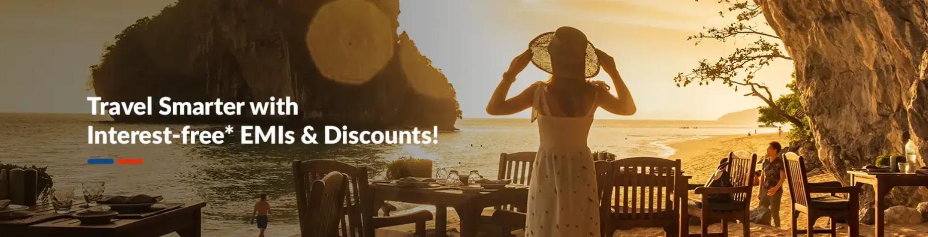 Image of MakeMyTrip Flights: Up to 25% Off and Interest Free EMI 