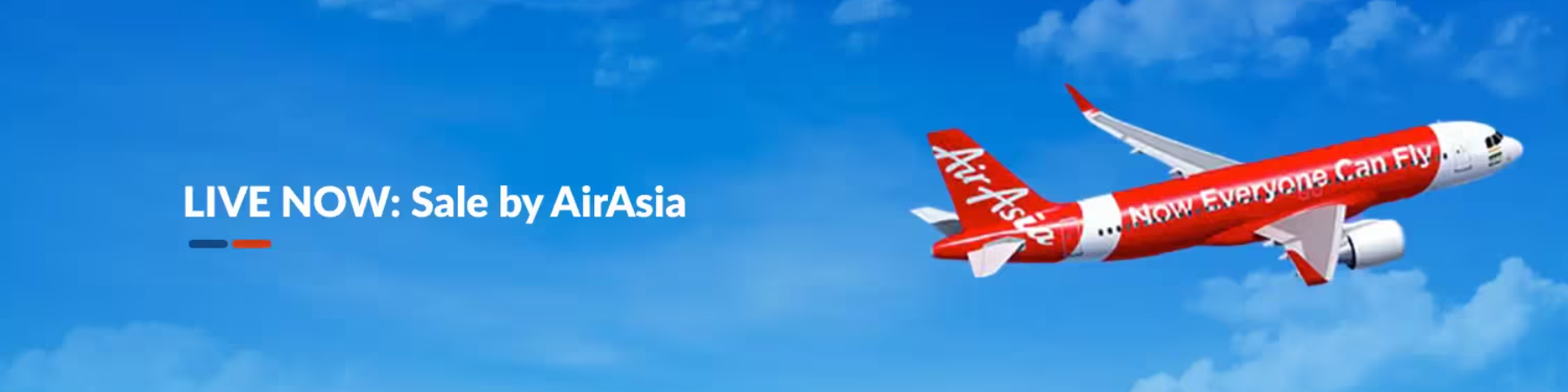 Image of MakeMyTrips Flight: Up to 20% OFF* on AirAsia flight fares