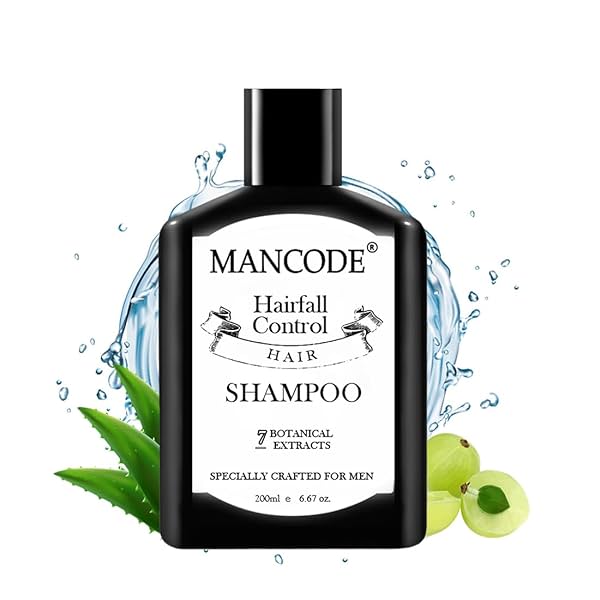 Image of Mancode Anti Hair Fall Shampoo Enriched With Neem 200Ml.