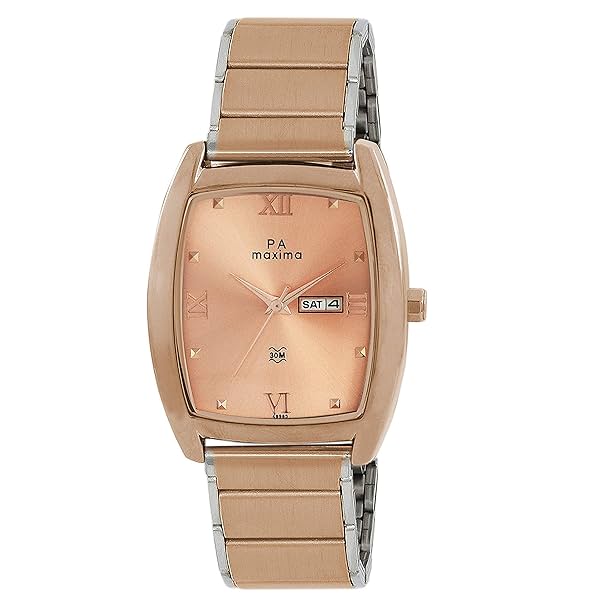 Image of Maxima Analog Rose Gold Dial Men's Watch