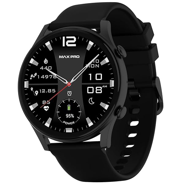 Image of Maxima Power 1.43\' Super AMOLED Bluetooth Calling Smart Watch