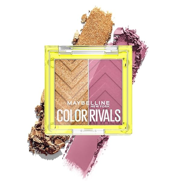 Image of Maybelline Color Rivals Eyeshadow Palette Assertive x Coy 3g